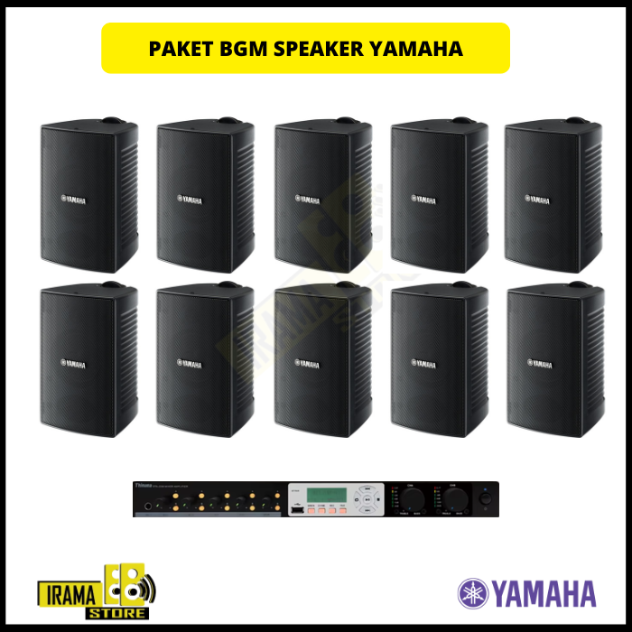 Paket Background Music Indoor Speaker Yamaha - 10 Speaker